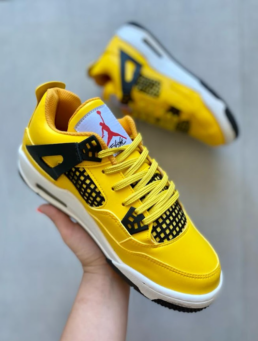 Jordan Retro 4 LOW Amarillas